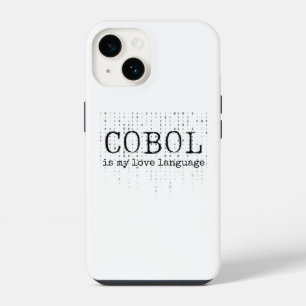 Funda Para iPhone 14 Cobol es mi lenguaje de amor.b