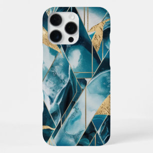 Funda Para iPhone 16 Pro Max Cobre Elegante Femenino Opulento Carcasa Teal Do