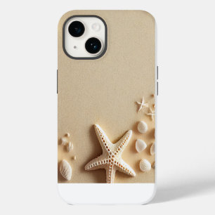 Funda Para iPhone 14 Cobre elegante Pez estrella femenino