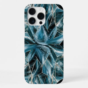 Funda Para iPhone 16 Pro Max Cobre Elegante Teal Dorado Opulento Femenino