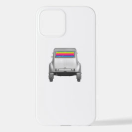 Funda Para iPhone 12 Coche + arcoiris