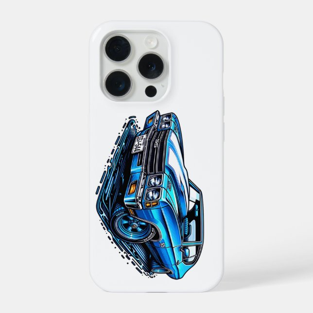 Funda Para iPhone Coche Vintage (Reverso )