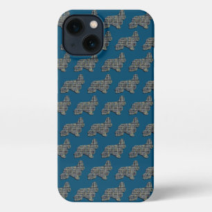 Cocker Spaniel Dog Cute Silhouette Blue