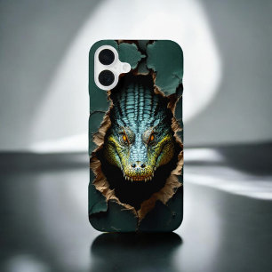 Funda Para iPhone 16 Plus Cocodrilo Peekaboo
