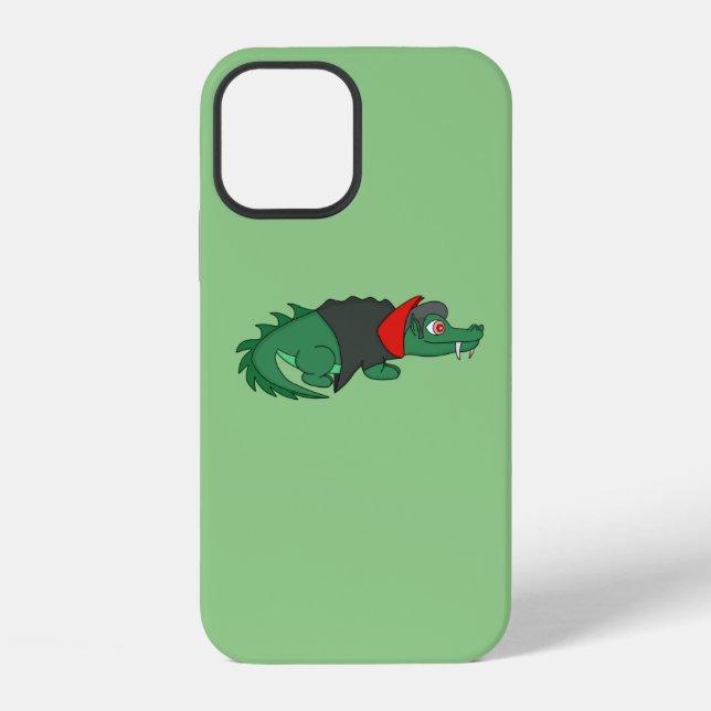 Funda Para iPhone Cocodrilo vampiro (Reverso )