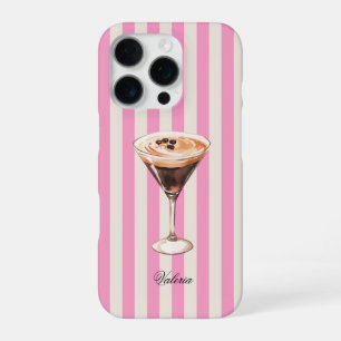 Funda Para iPhone 16 Pro Cóctel de Espresso Martini