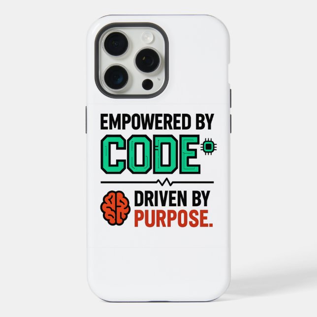 Funda para iPhone Code With Purpose (Reverso )