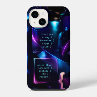 Funda Para iPhone 14 Código de Corrección de Error de Codificación Cybe