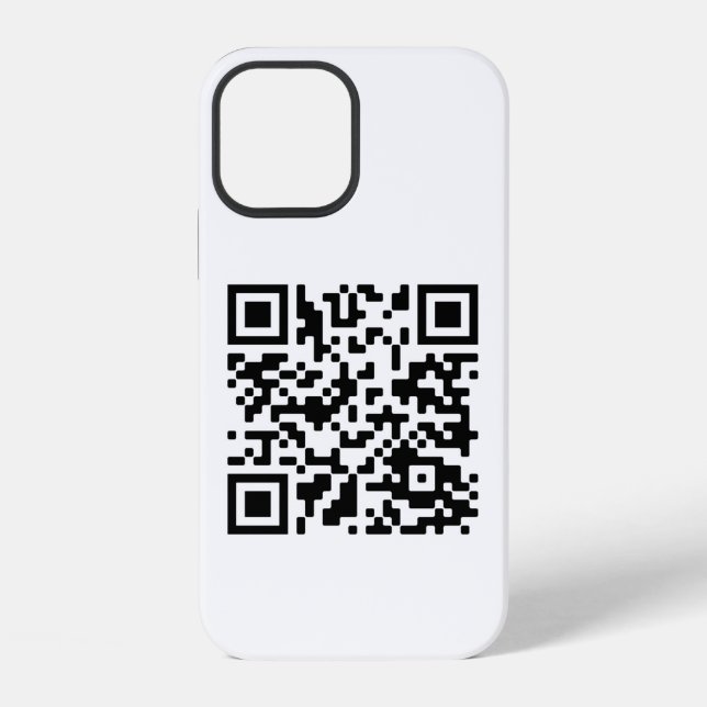 Funda Para iPhone Código QR (Reverso )