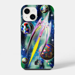 Funda Para iPhone 14 Cohete de Vidrio