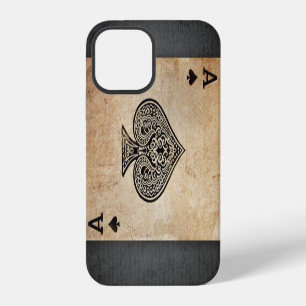 Funda Para iPhone 12 Cojín de la carta As de picas