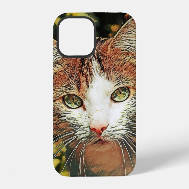 Funda Para iPhone Colección Cute Cat 13 (Reverso )