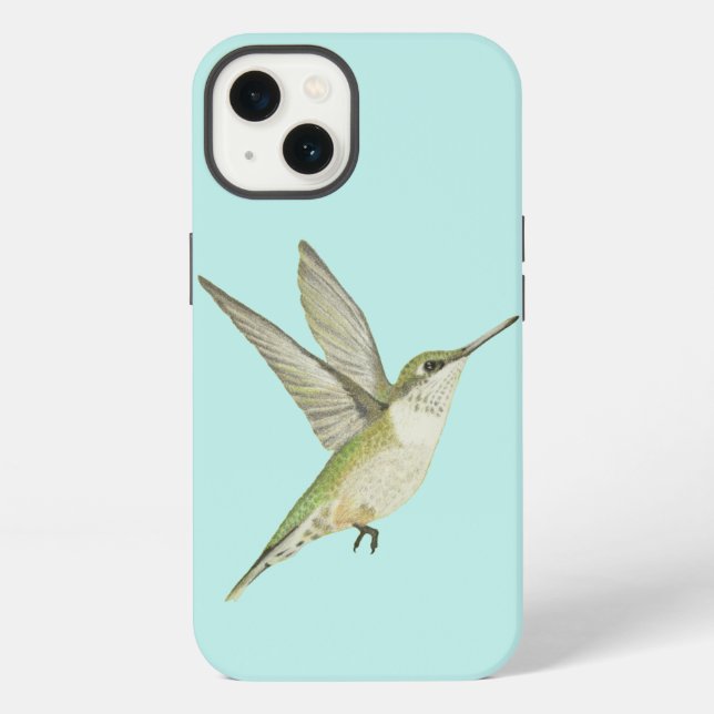 Funda Para iPhone Colibrí (Reverso )