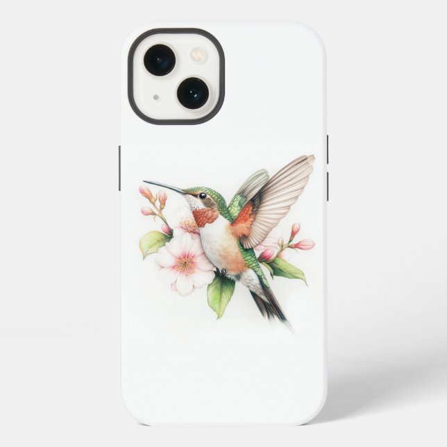 Funda Para iPhone Colibrí (Reverso )