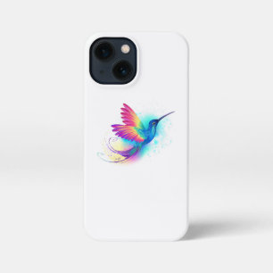 Funda Para iPhone 13 Mini Colibrí arcoiris exótica