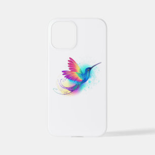 Funda Para iPhone 12 Mini Colibrí arcoiris exótica