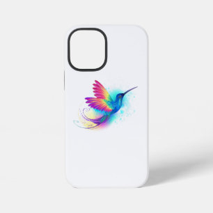 Funda Para iPhone 12 Mini Colibrí Arcoíris Exótico