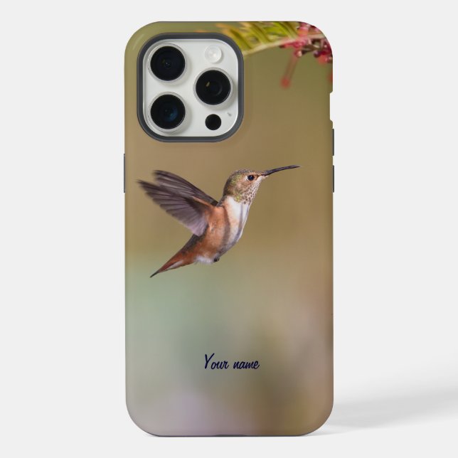 Funda Para iPhone Colibrí de Allen (Reverso )