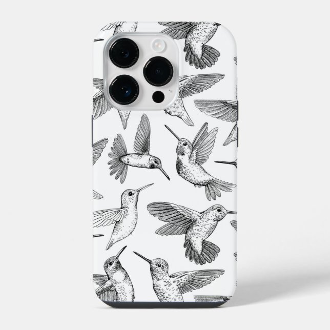 Funda Para iPhone Colibríes (Reverso )