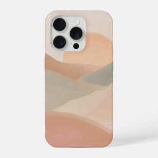 Colinas de puesta de sol en pastel suave minimalis