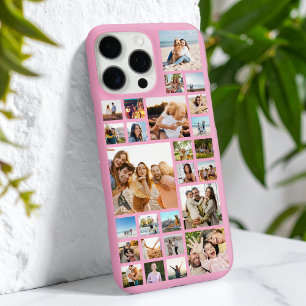 Funda Para iPhone 16 Pro Max Collage de 26 fotos personalizadas