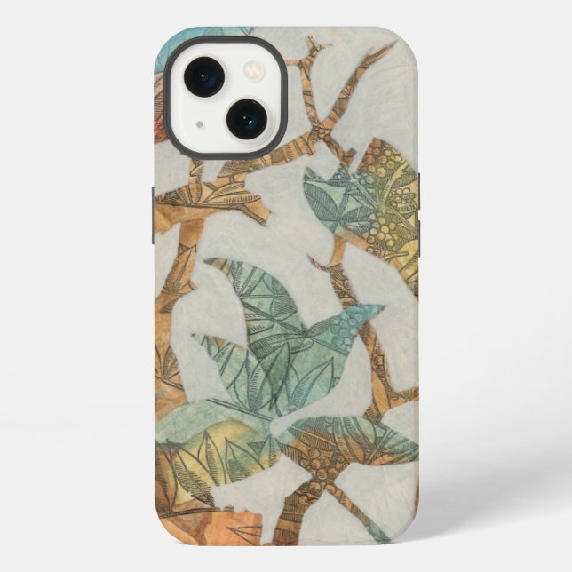 Funda Para iPhone Collage de Aviario I (Reverso )