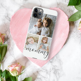Funda Para iPhone 11Pro Max Collage de fotos de texto y foto personalizado