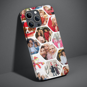Funda Para iPhone 13 Pro Max Collage de Fotos Múltiples Recuerdos Familiares