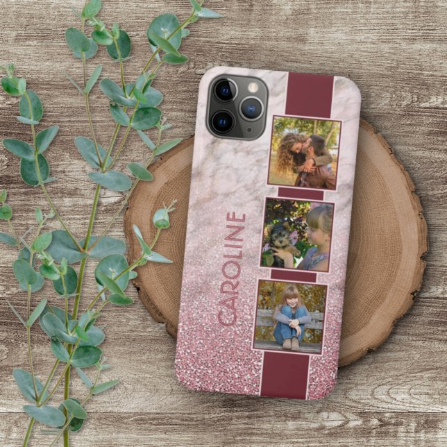 Funda Para iPhone Collage de fotos personalizado En El Modelo Rubor  (Subido por el creador)
