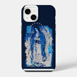Funda Para iPhone 14 Collage de Nuestra Señora de Guadalupe