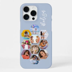 Funda Para iPhone 16 Pro Max Collage de varias fotos simple moderno personaliza