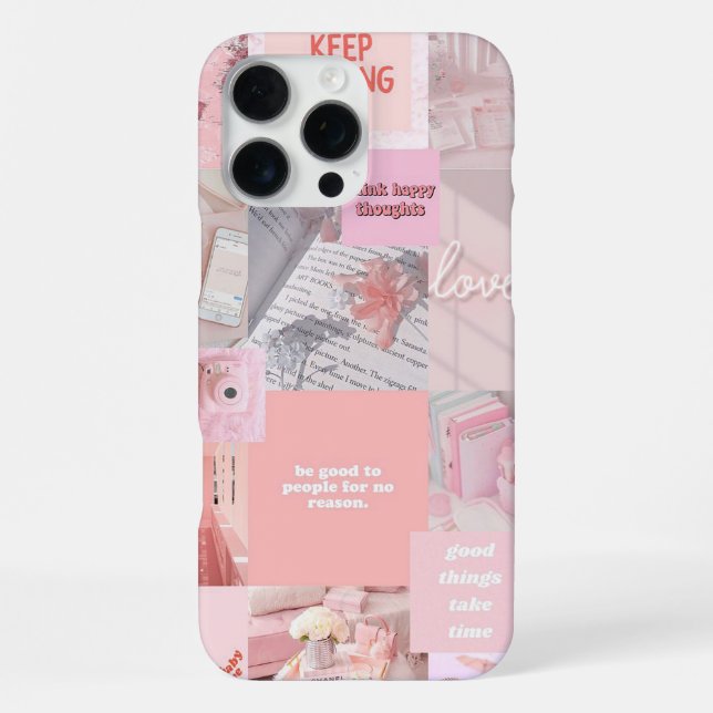 Funda Para iPhone Collage estético (Reverso )