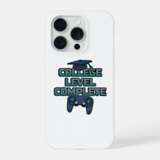 College Level Complete Gamer Graduation Neon