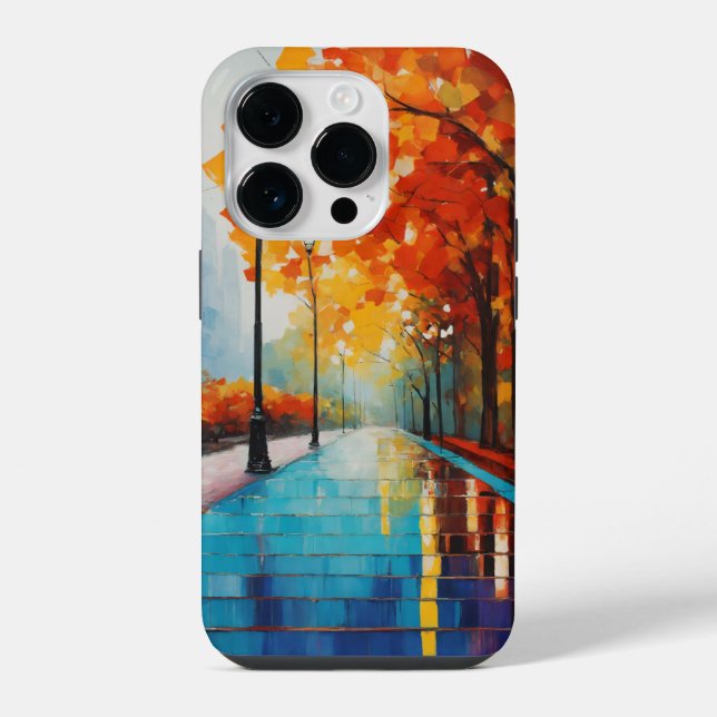 Funda Para iPhone color de agua (Reverso )