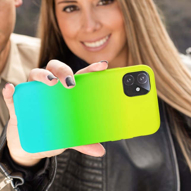 Funda Para iPhone Color de neón onrón brillante fluorescente (Subido por el creador)