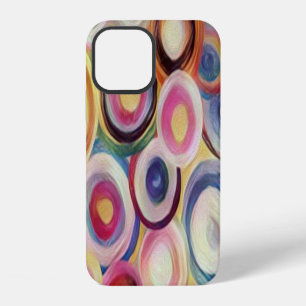 Funda Para iPhone 12 Color degradado, textura rugosa de fondo.