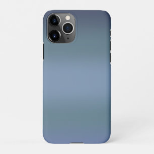 Funda Para iPhone 11Pro Color moderno de degradado simple azul marino