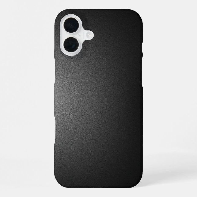 Funda Para iPhone Color negro gradiente (Reverso )