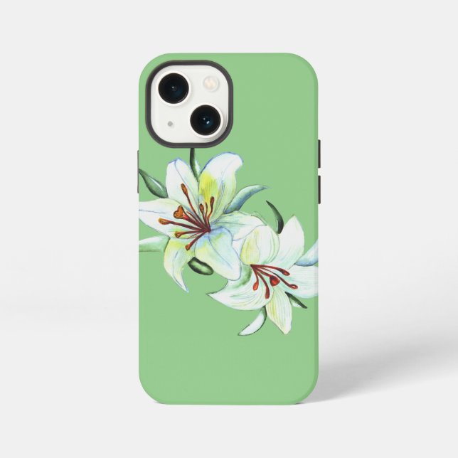 Funda Para iPhone Color oliva (Reverso )