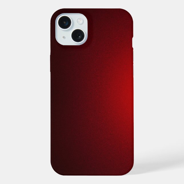 Funda Para iPhone Color rojo gradiente (Reverso )