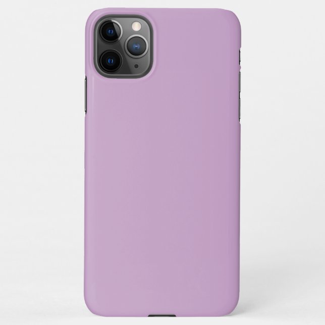 Funda Para iPhone Color sólido lilac (Reverso)