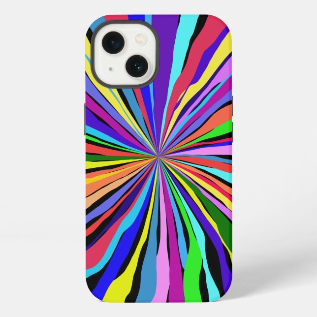 Funda Para iPhone Colores Divertidos (Reverso )