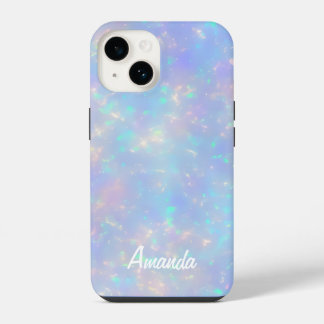 Funda Para iPhone 14 Colores Opalescentes Falsos Bonitos