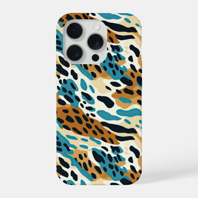 Funda Para iPhone Colorful Animal Print 09 (Reverso )