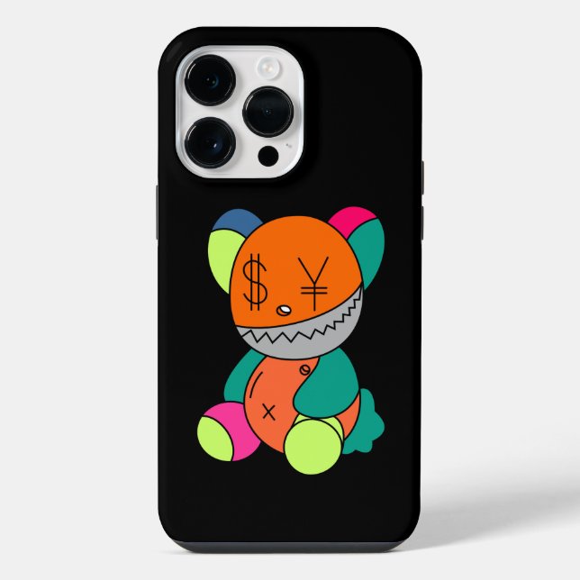 Funda Para iPhone Colorful bear (Reverso )