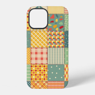 Funda Para iPhone 12 Colorful seamless patchwork pattern with abstract