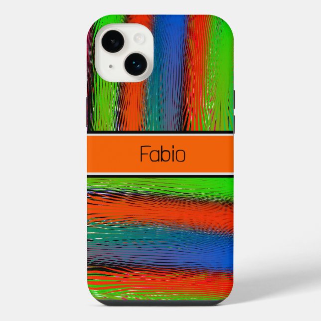 Funda Para iPhone Colorido abstracto (Reverso)