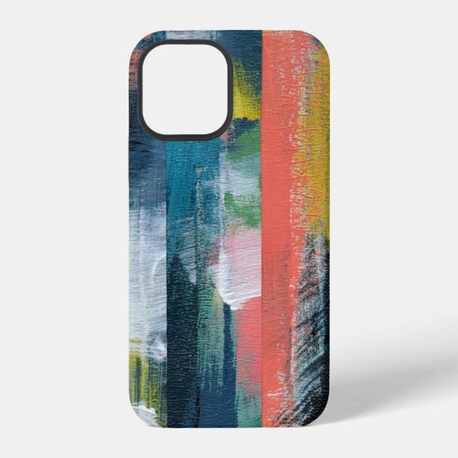 Funda Para iPhone Colorido collage abstracto.  (Reverso )