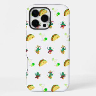 Funda Para iPhone 16 Pro Max Colorido Festivo Cinco de Mayo 2025 Cactus Bailarí