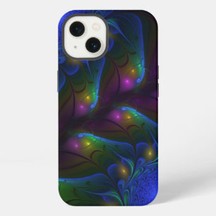 Colorido Luminoso Abstracto Moderno Trippy Fractal